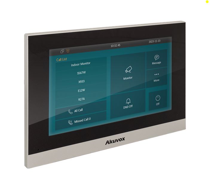 Akuvox IP kaputelefon beltéri egység, WIFI, C315W